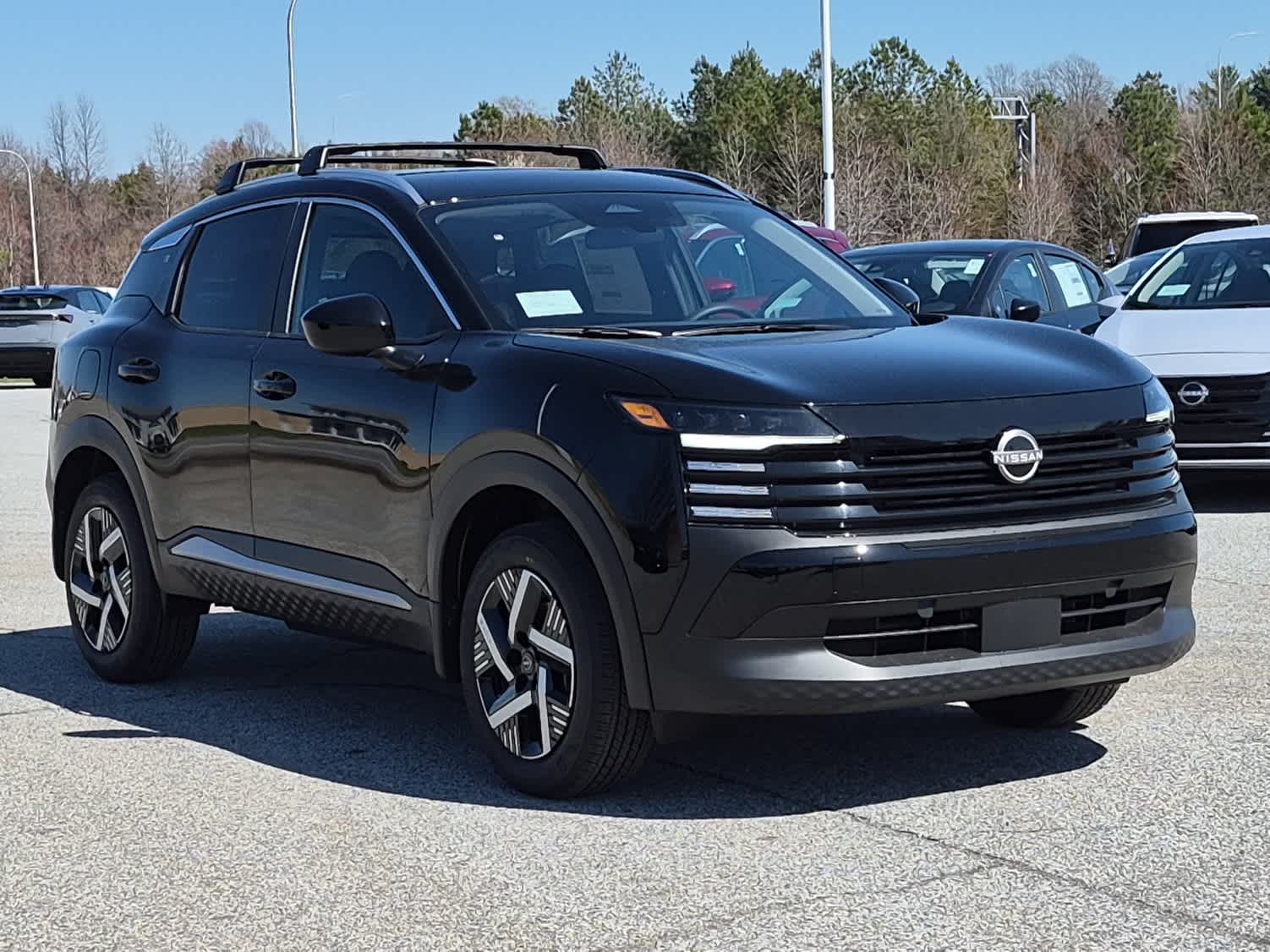 2026 Nissan Kicks SV - Super Black exterior view 2