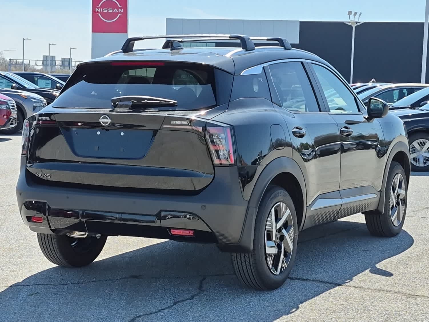 2026 Nissan Kicks SV - Super Black exterior view 3