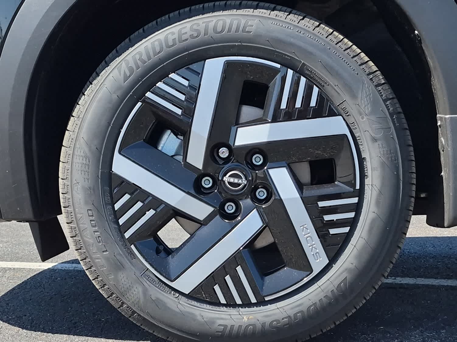2026 Nissan Kicks SV - Super Black exterior view 6