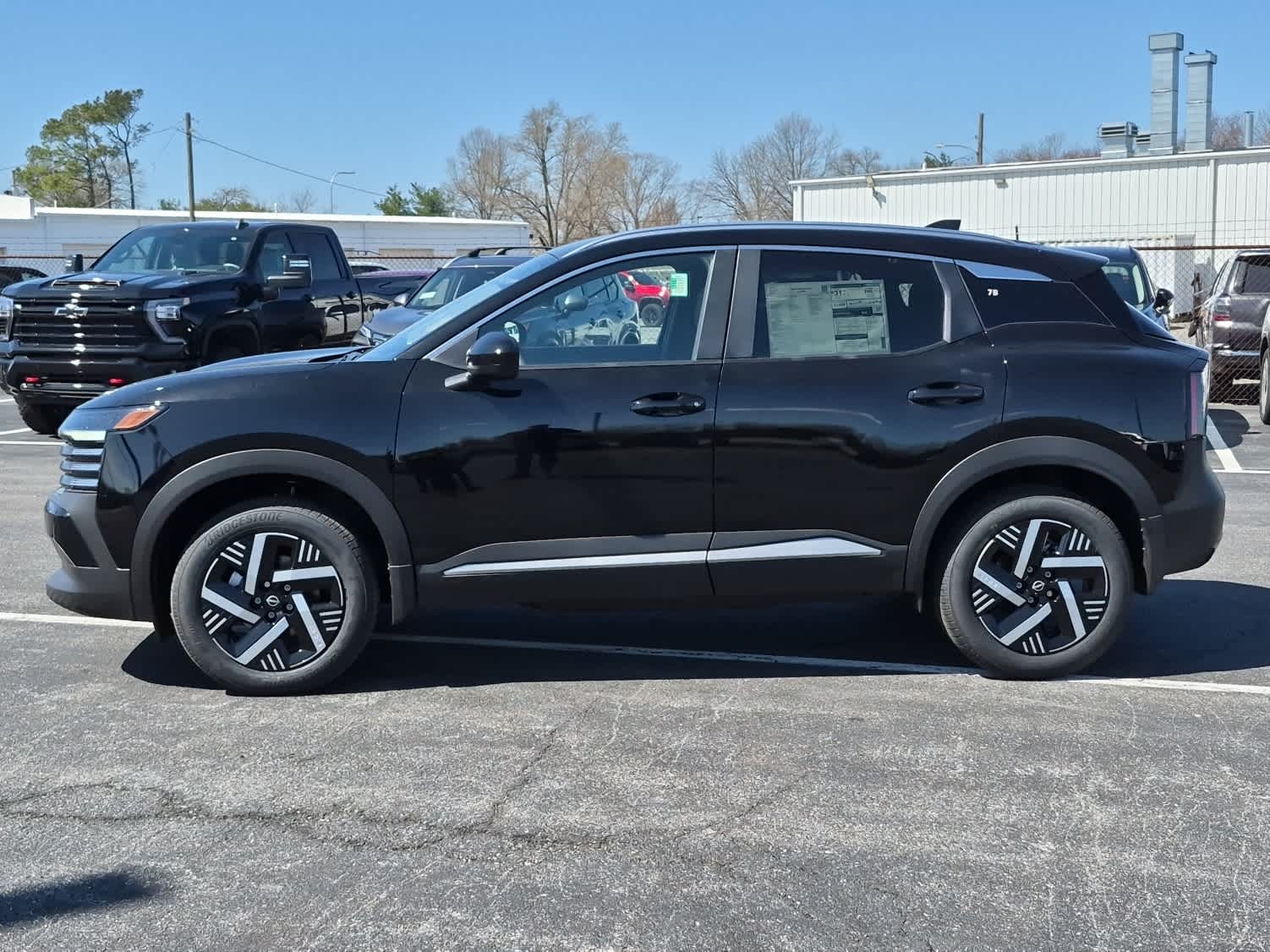 2026 Nissan Kicks SV - Super Black exterior view 5