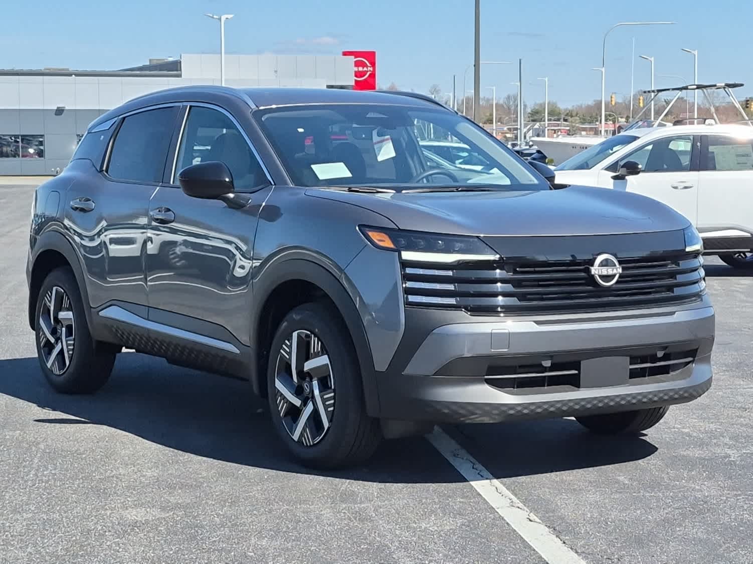 2026 Nissan Kicks SV - Gun Metallic exterior view 2