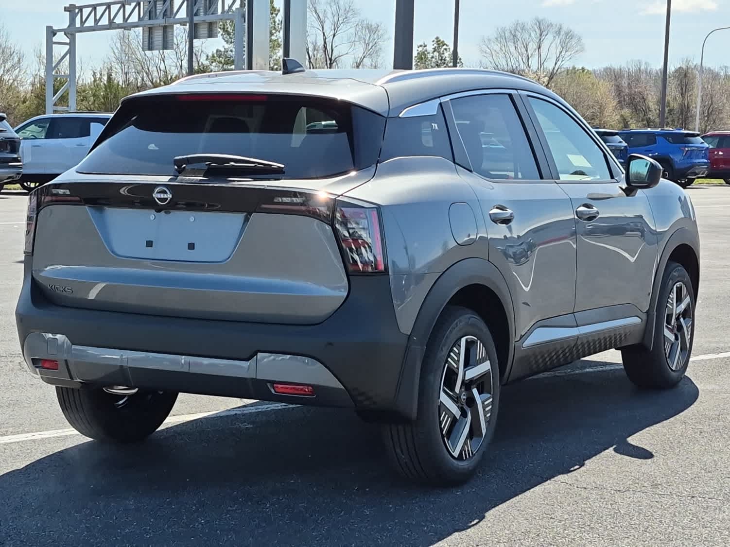 2026 Nissan Kicks SV - Gun Metallic exterior view 3