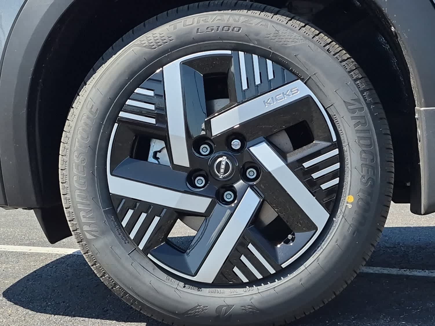 2026 Nissan Kicks SV - Gun Metallic exterior view 6