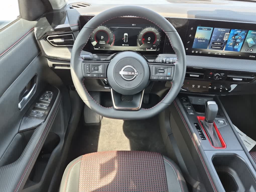 2026 Nissan Kicks SR - Arctic Ice Blue Metallic/Super Black exterior view 8