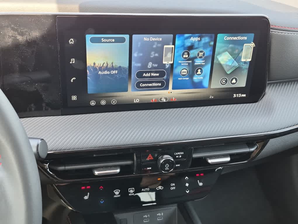 2026 Nissan Kicks SR - Arctic Ice Blue Metallic/Super Black exterior view 13