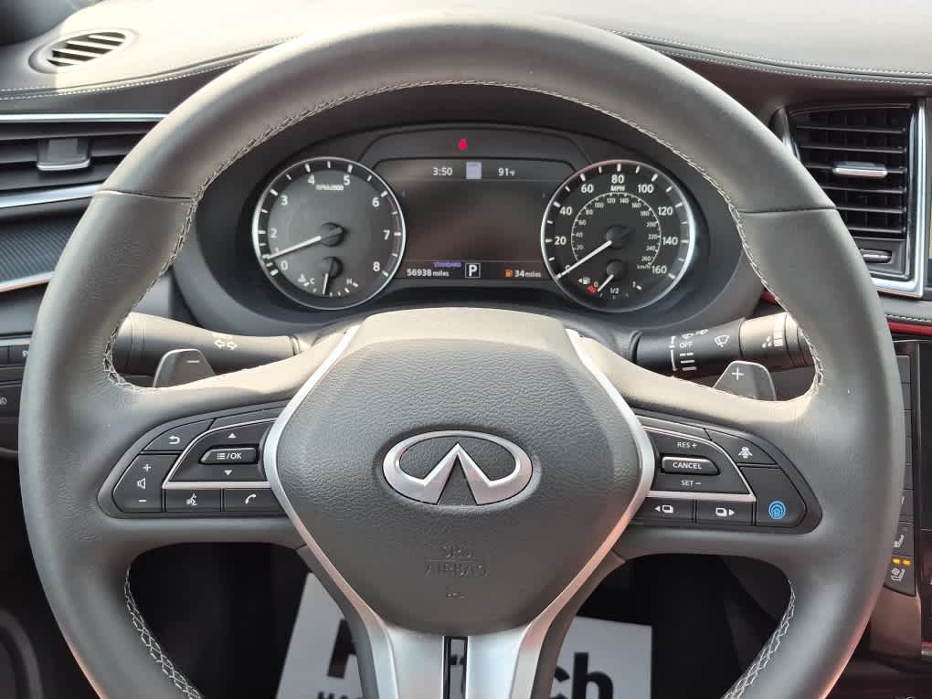 2023 INFINITI QX50 SPORT - Radiant White exterior view 17