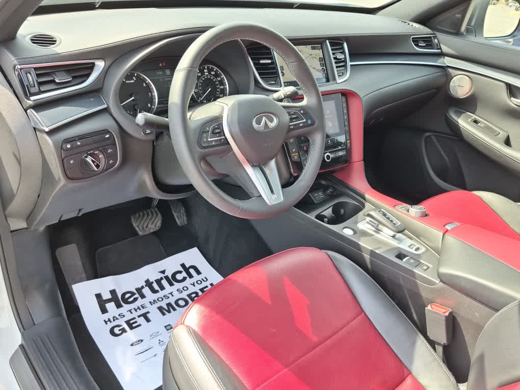 2023 INFINITI QX50 SPORT - Radiant White exterior view 11