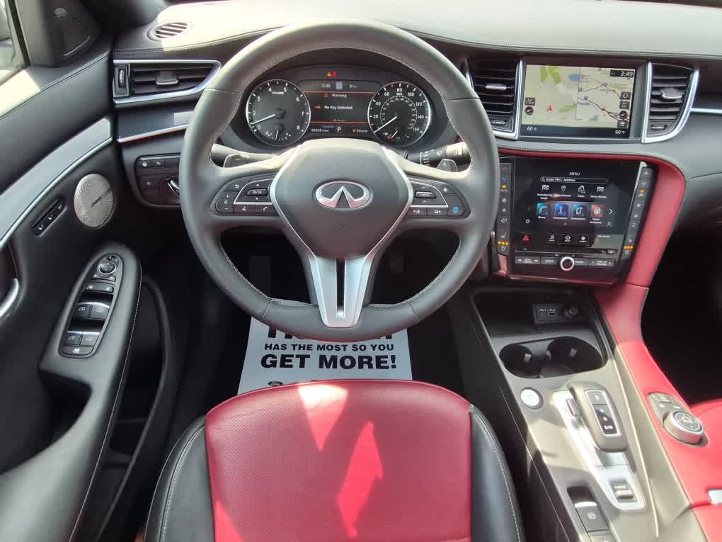 2023 INFINITI QX50 SPORT - Radiant White exterior view 8