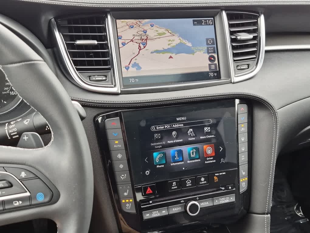 2023 INFINITI QX55 ESSENTIAL - Black Obsidian exterior view 14