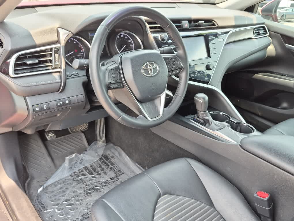 2018 Toyota Camry SE - Ruby Flare Pearl exterior view 11