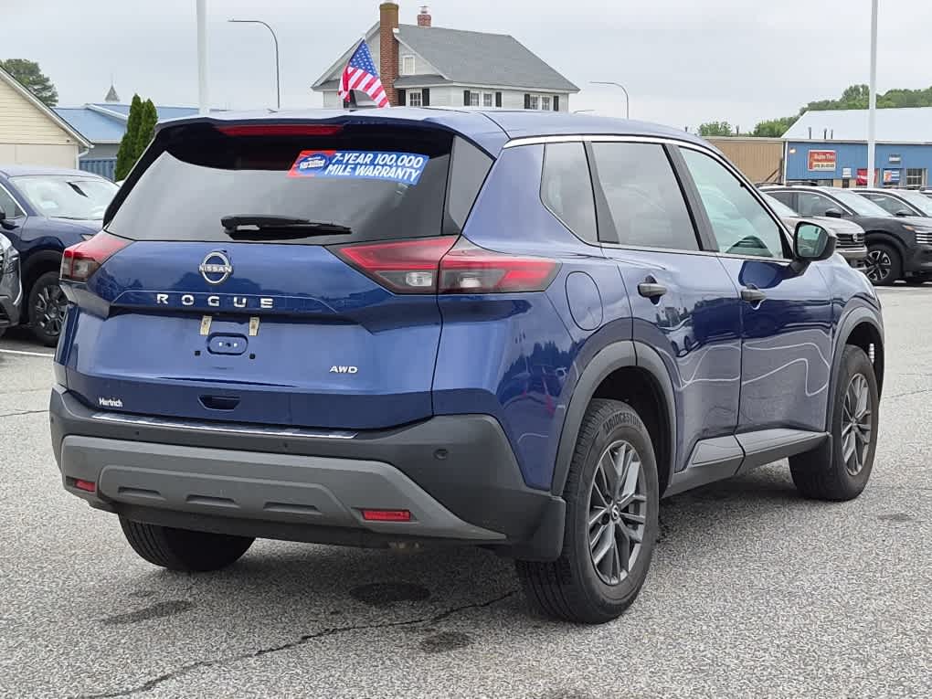 2023 Nissan Rogue S - Caspian Blue Metallic exterior view 3