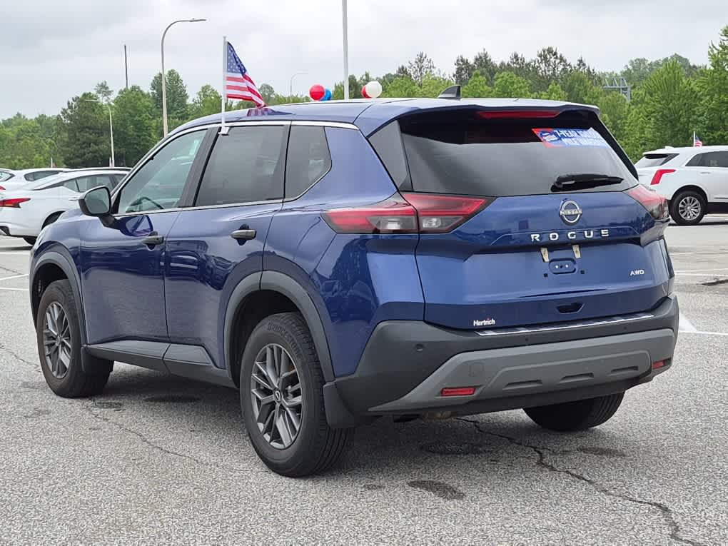2023 Nissan Rogue S - Caspian Blue Metallic exterior view 4