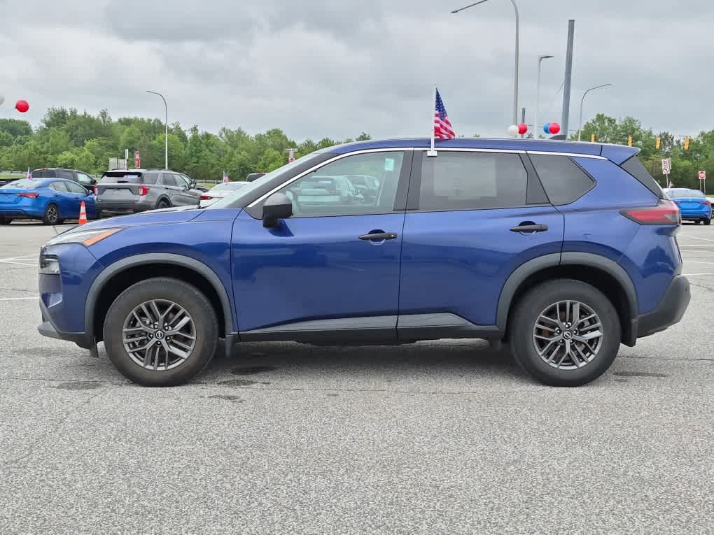2023 Nissan Rogue S - Caspian Blue Metallic exterior view 5