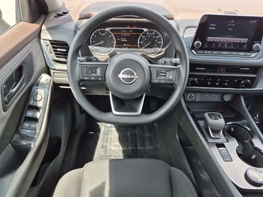 2023 Nissan Rogue S - Super Black exterior view 8