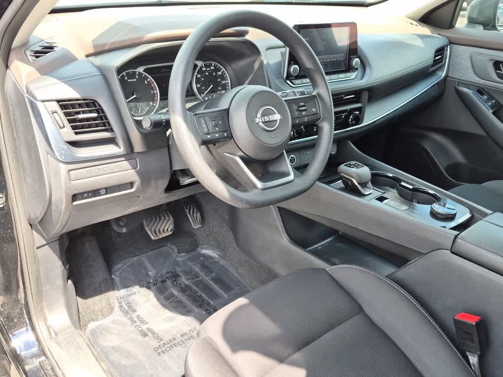 2023 Nissan Rogue S - Super Black exterior view 11