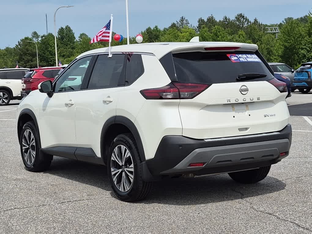 2023 Nissan Rogue SV - Pearl White Tricoat exterior view 4