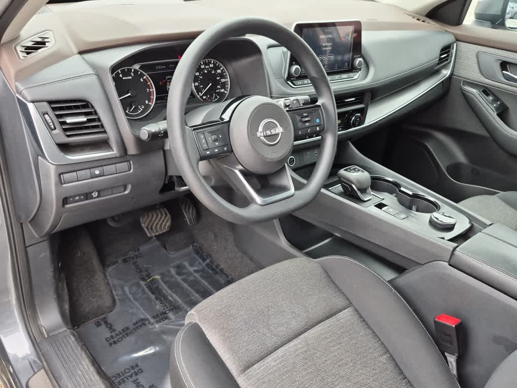 2023 Nissan Rogue SV - Gun Metallic exterior view 11
