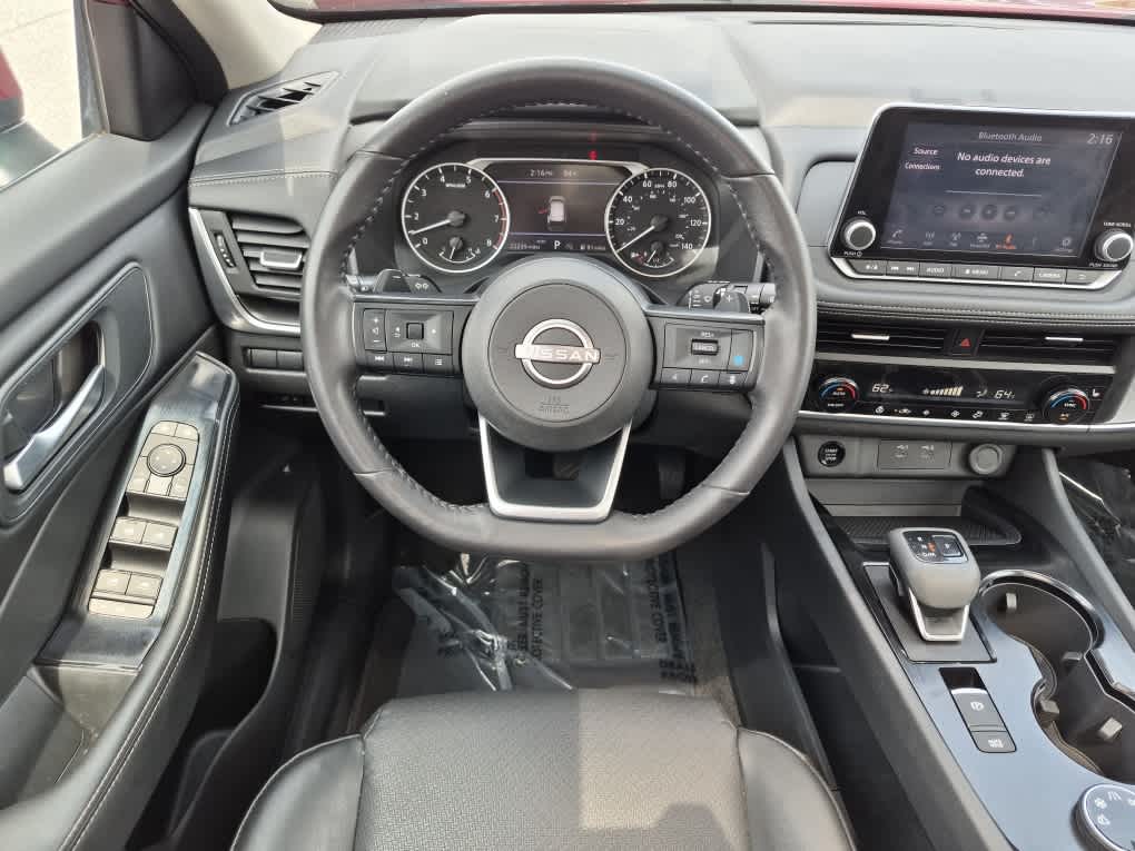 2024 Nissan Rogue SV - Scarlet Ember Tintcoat exterior view 8