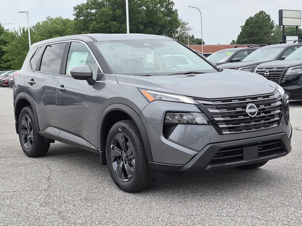 2026 Nissan Rogue SV - Gun Metallic exterior view 2