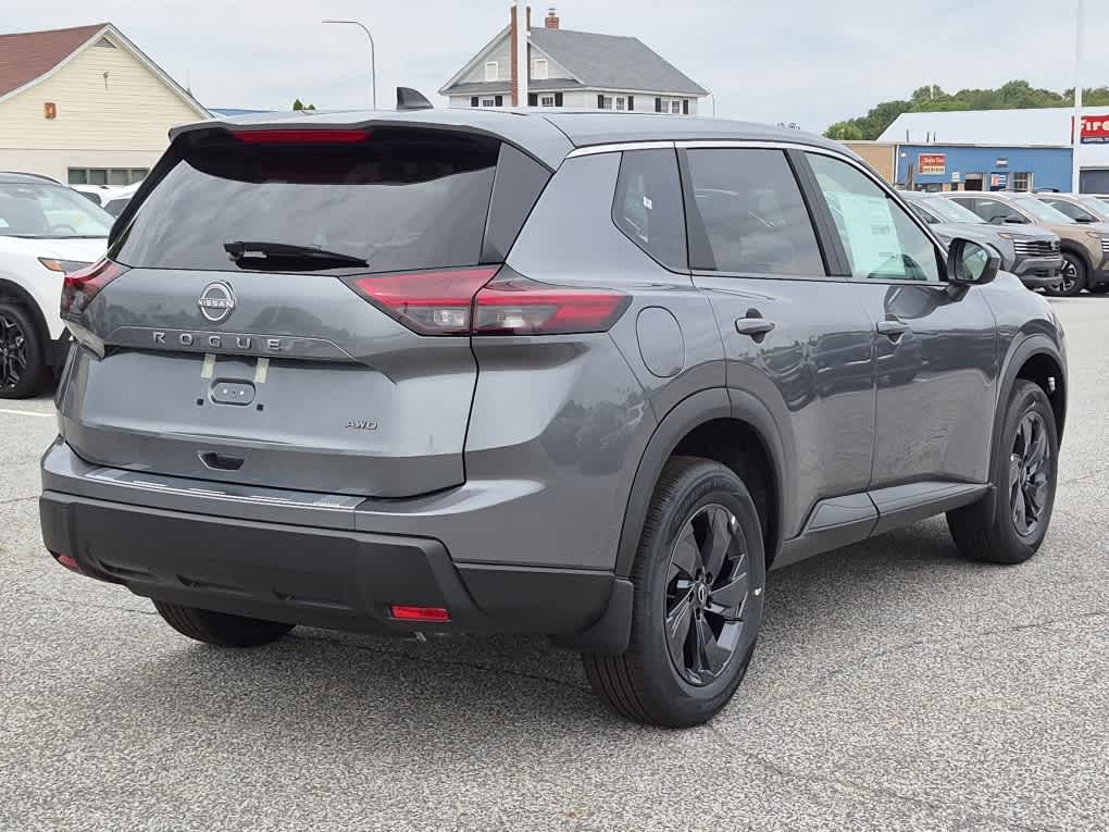 2026 Nissan Rogue SV - Gun Metallic exterior view 3