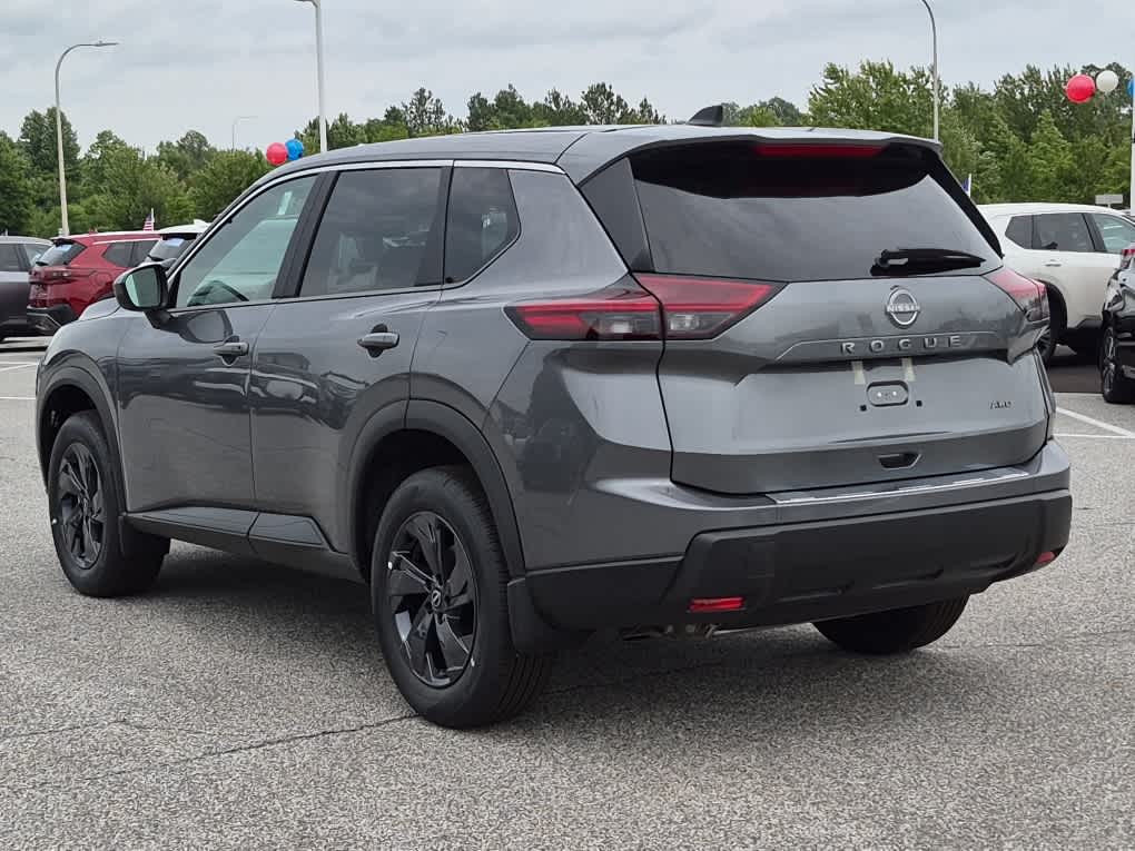 2026 Nissan Rogue SV - Gun Metallic exterior view 4