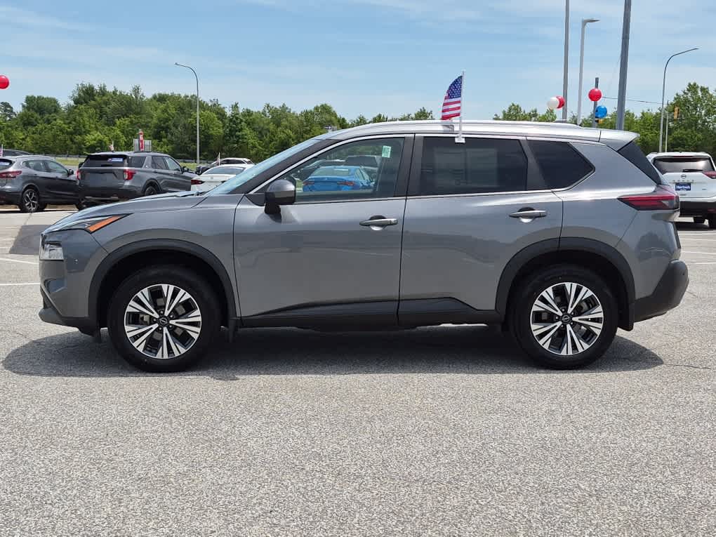 2023 Nissan Rogue SV - Gun Metallic exterior view 5