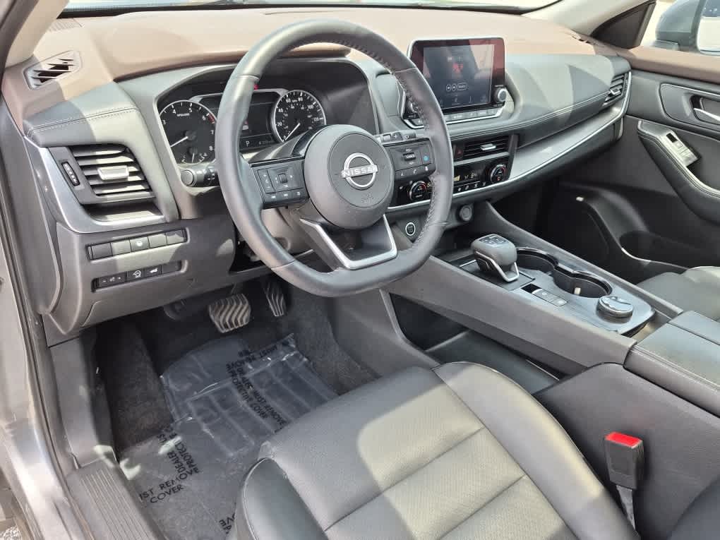 2023 Nissan Rogue SV - Gun Metallic exterior view 11