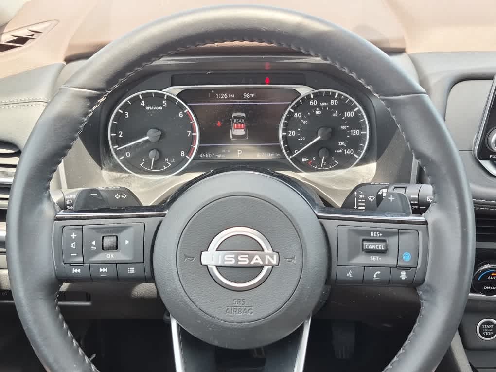 2023 Nissan Rogue SV - Gun Metallic exterior view 17
