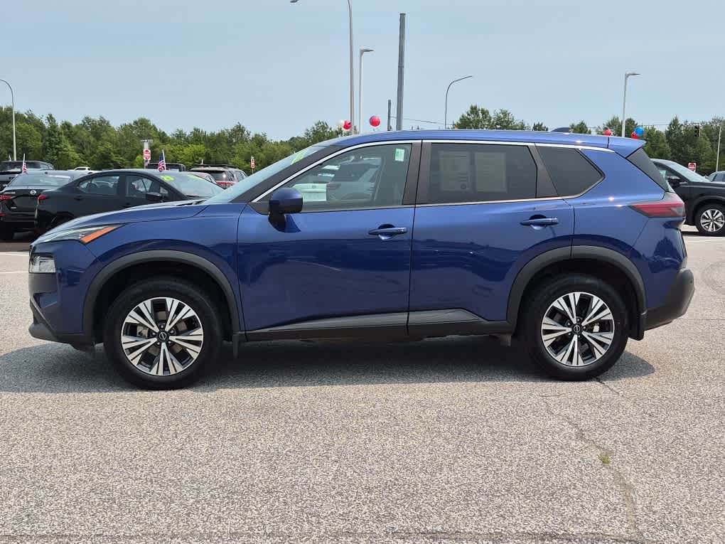 2023 Nissan Rogue SV - Caspian Blue Metallic exterior view 5