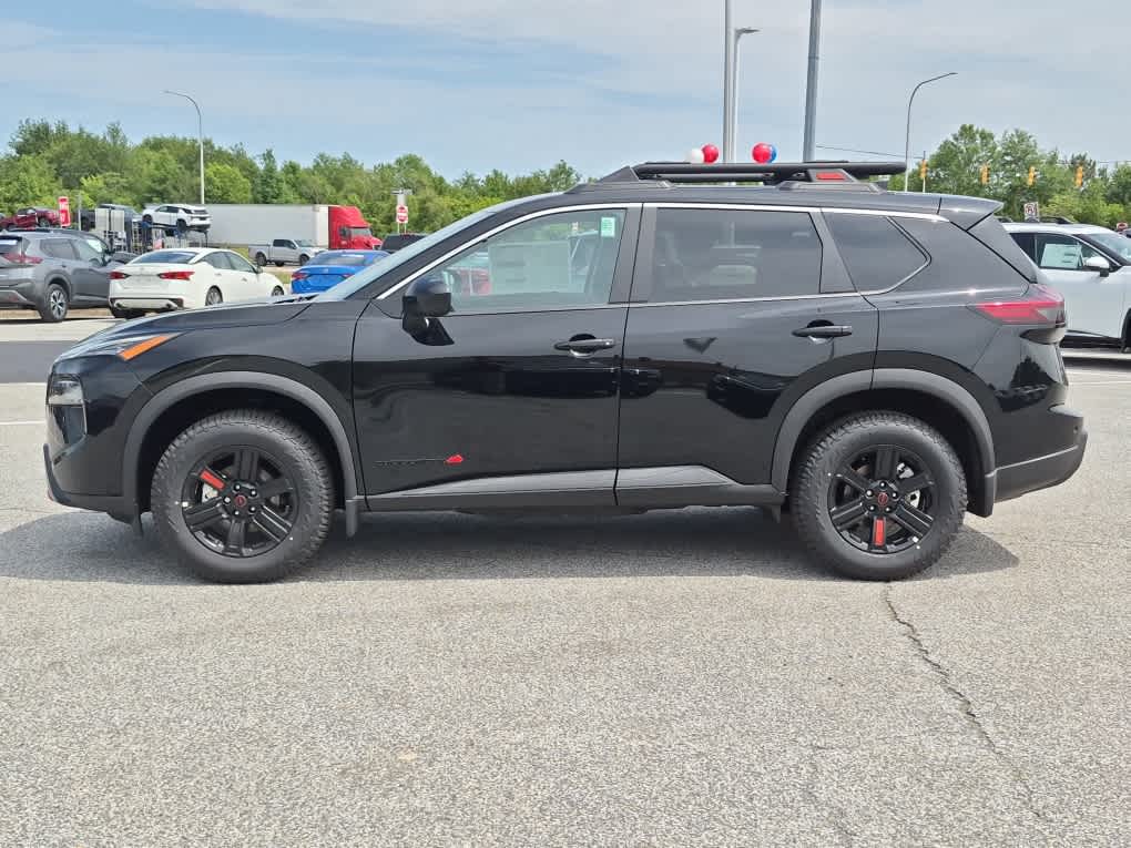 2026 Nissan Rogue Rock Creek - Super Black exterior view 5
