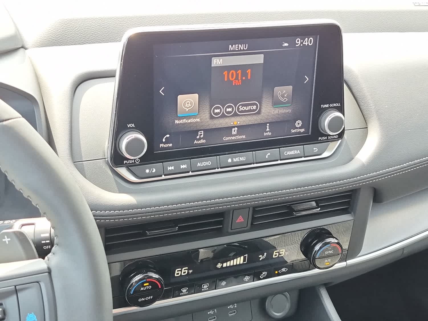 2026 Nissan Rogue SV - Super Black exterior view 13