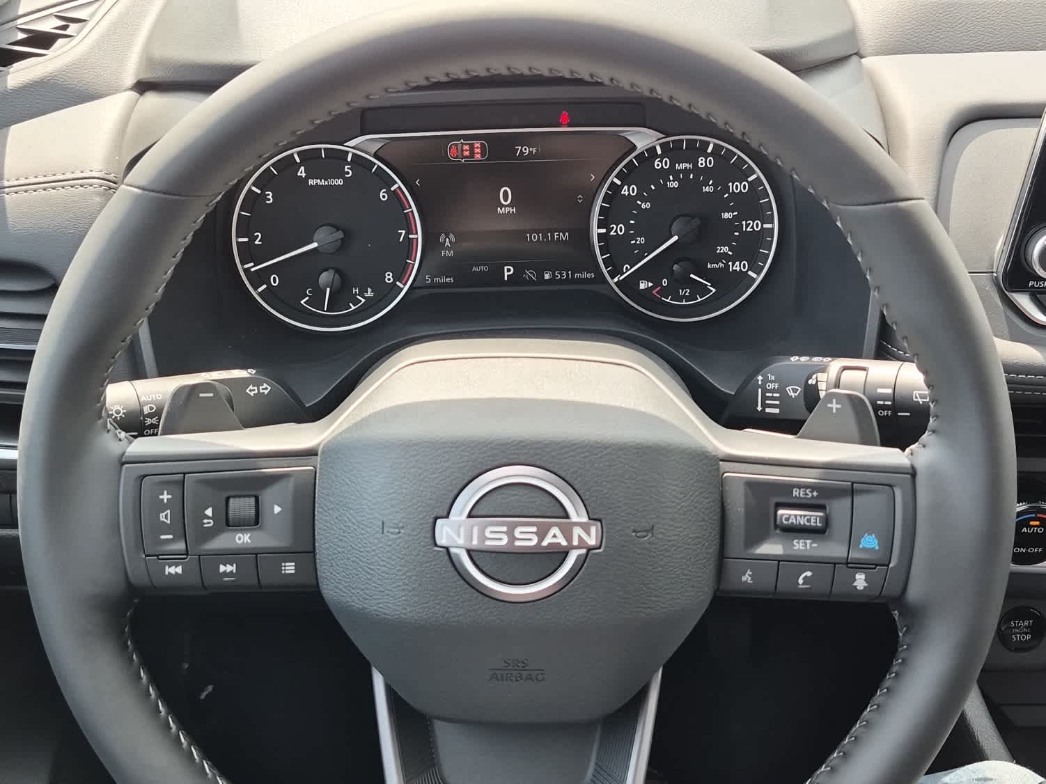 2026 Nissan Rogue SV - Super Black exterior view 16