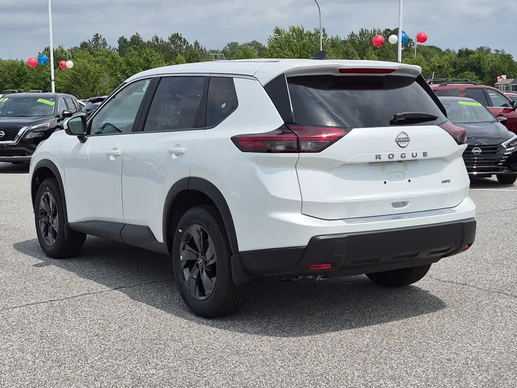 2026 Nissan Rogue SV - Everest White Pearl Tricoat exterior view 4