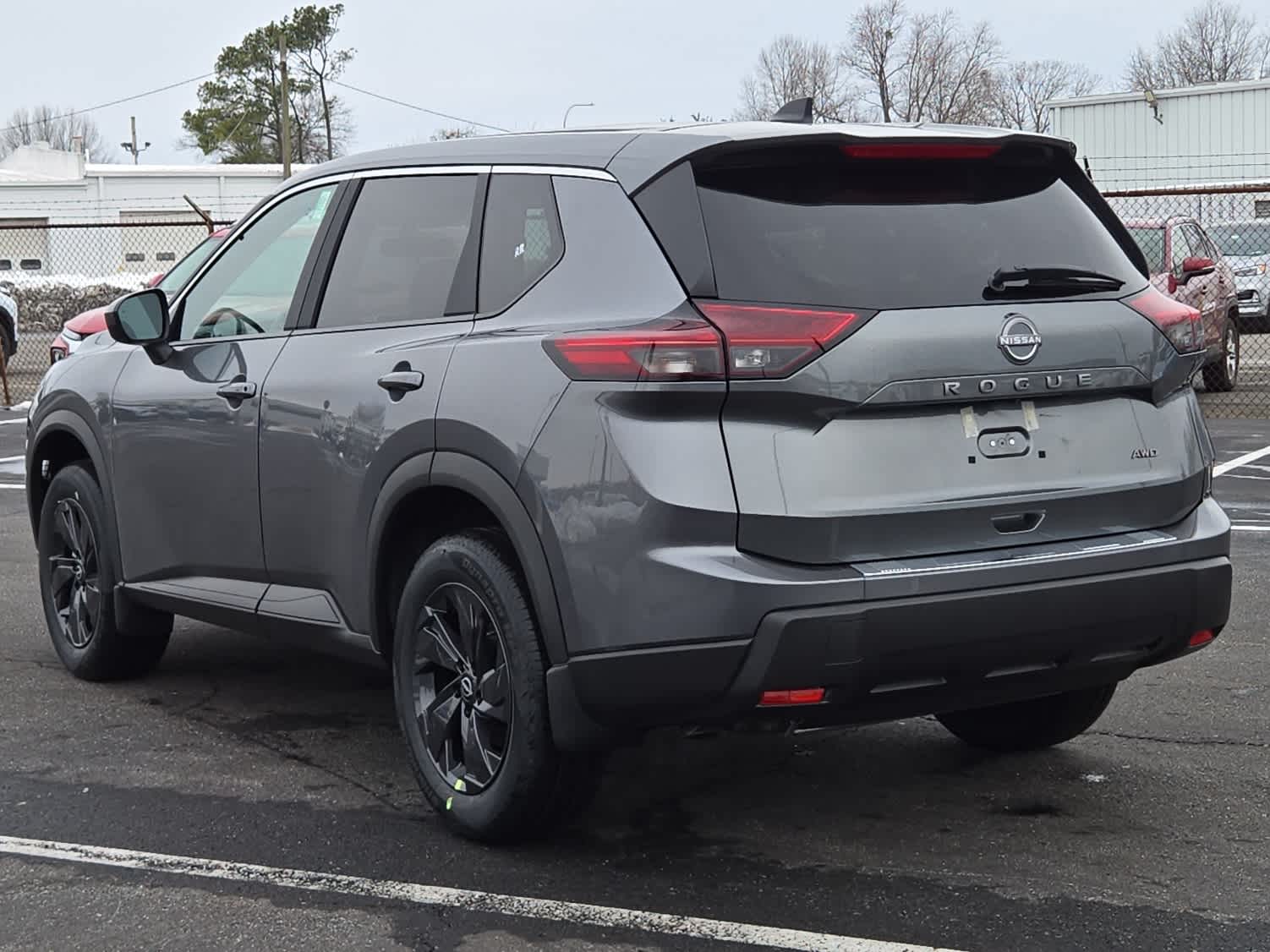 2026 Nissan Rogue SV - Gun Metallic exterior view 4