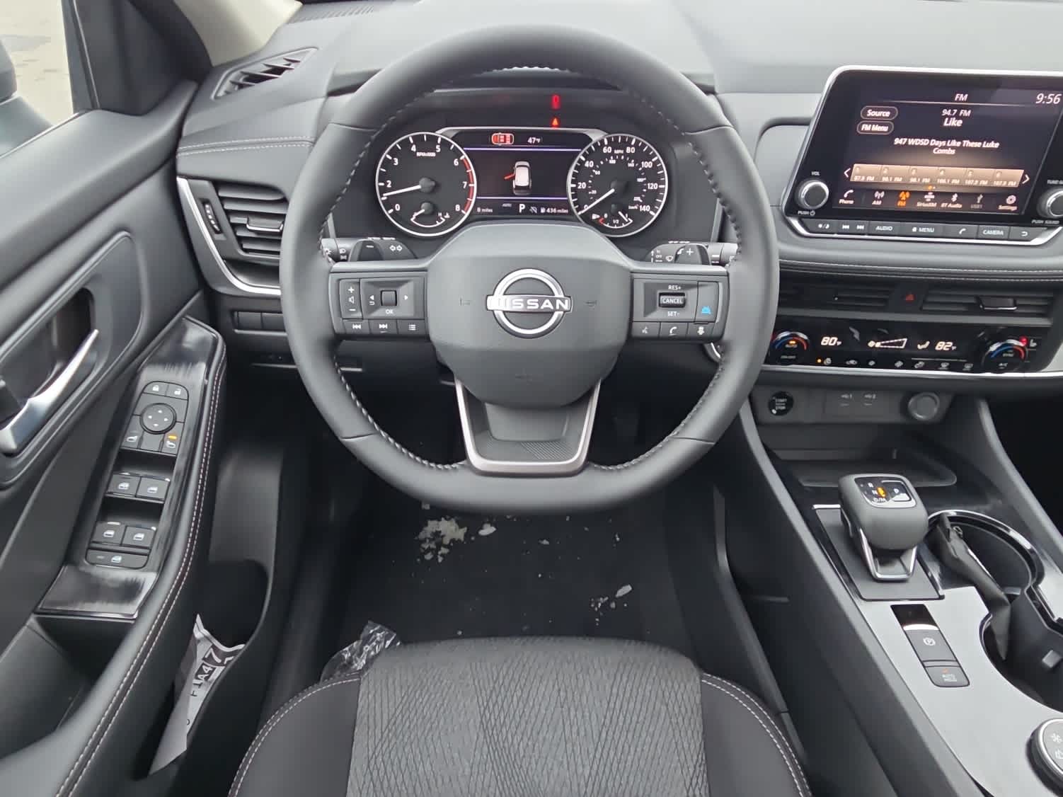 2026 Nissan Rogue SV - Gun Metallic exterior view 8