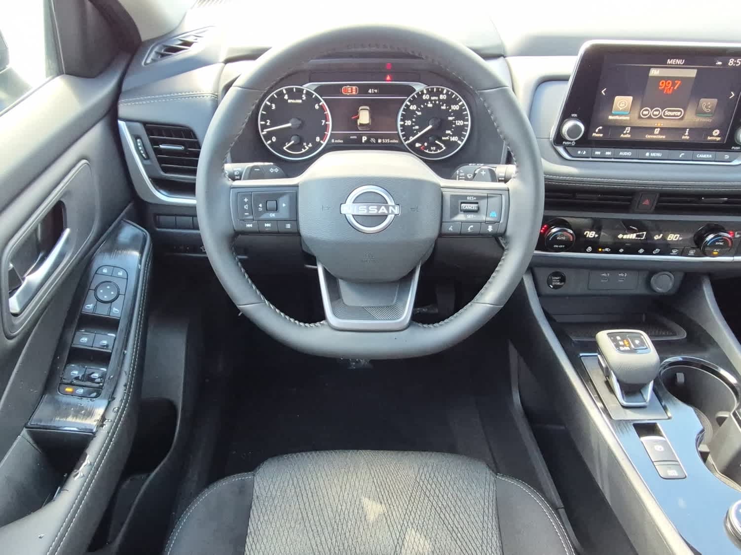 2026 Nissan Rogue SV - Super Black exterior view 8