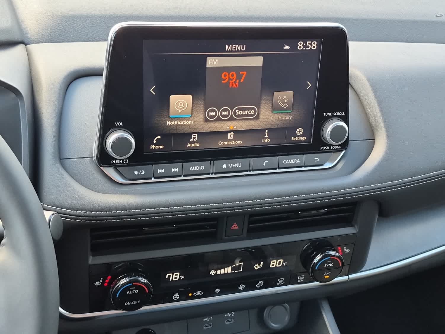 2026 Nissan Rogue SV - Super Black exterior view 13