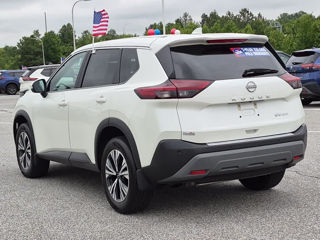 2023 Nissan Rogue SV - Pearl White Tricoat exterior view 4