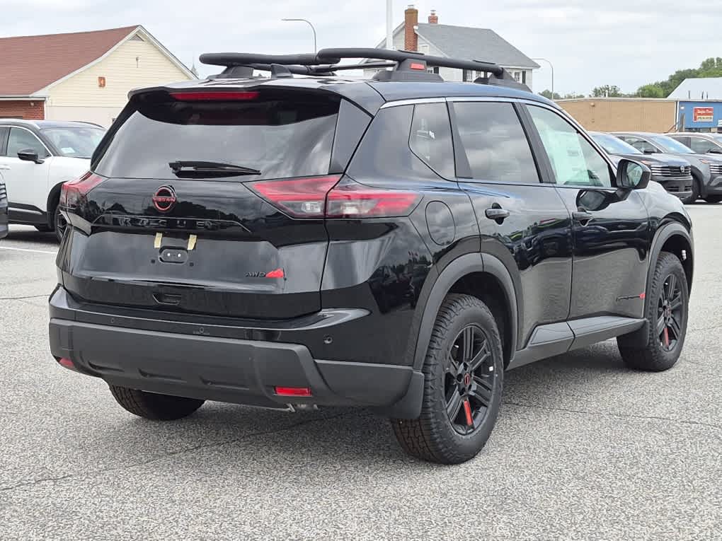 2026 Nissan Rogue Rock Creek - Super Black exterior view 3