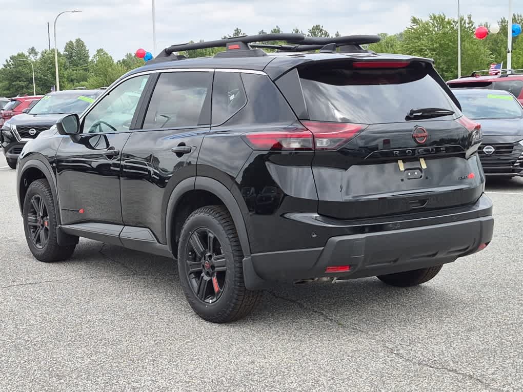 2026 Nissan Rogue Rock Creek - Super Black exterior view 4