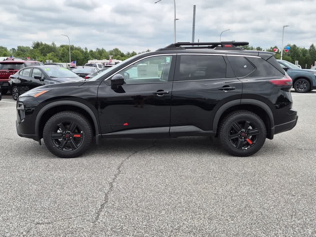 2026 Nissan Rogue Rock Creek - Super Black exterior view 5