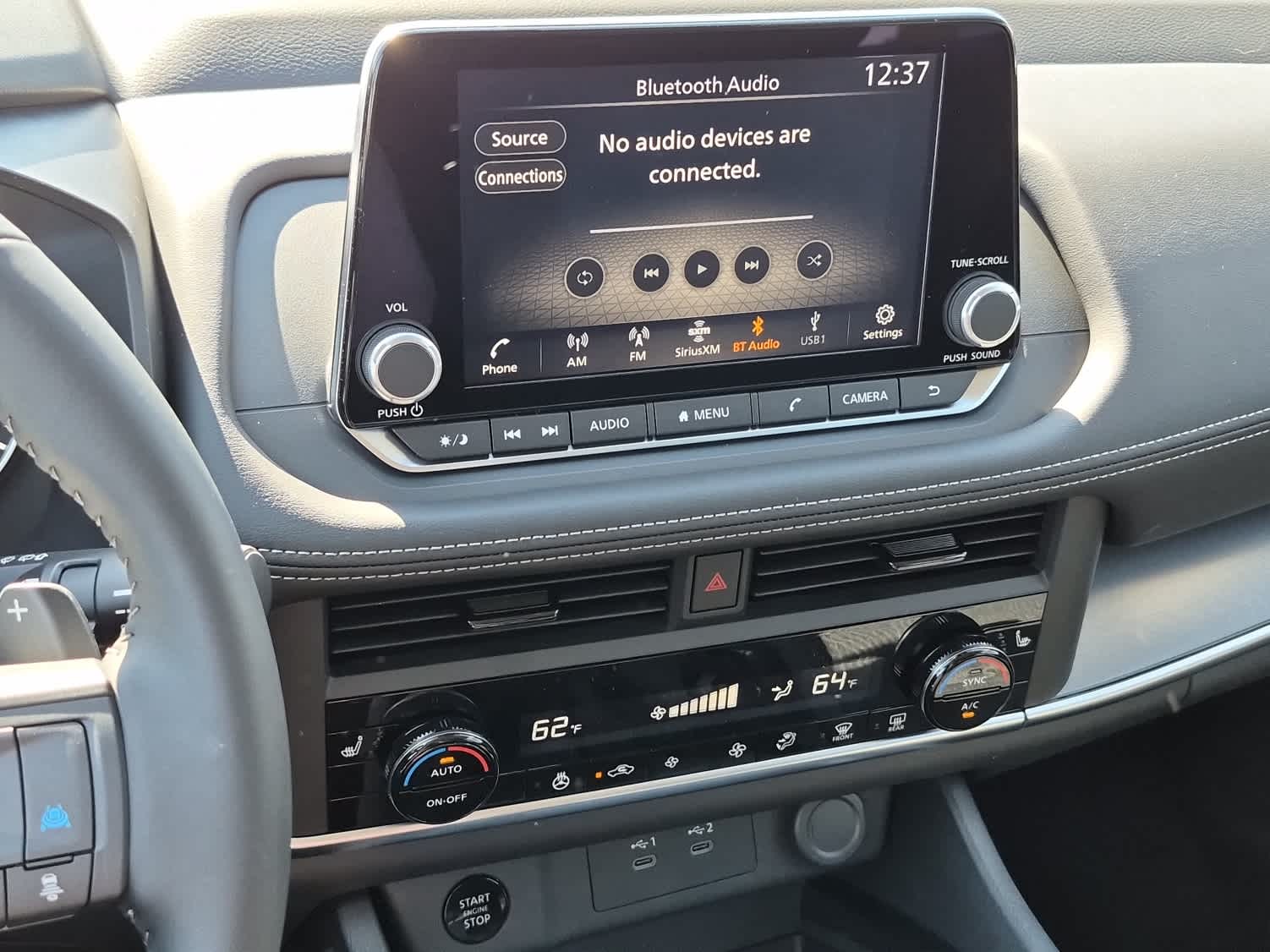 2026 Nissan Rogue SV - Super Black exterior view 13
