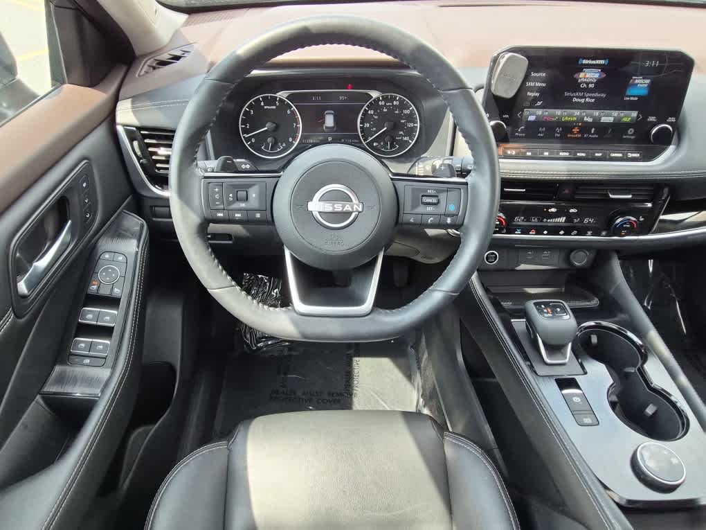 2023 Nissan Rogue SL - Gun Metallic exterior view 8