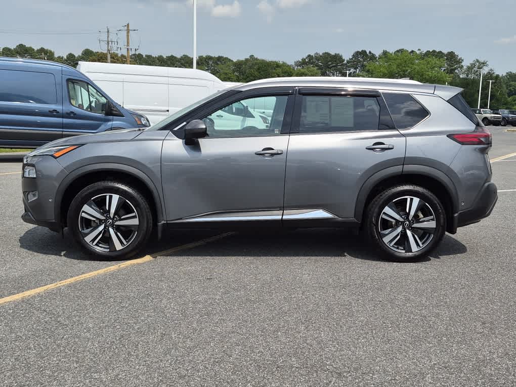 2023 Nissan Rogue SL - Gun Metallic exterior view 5