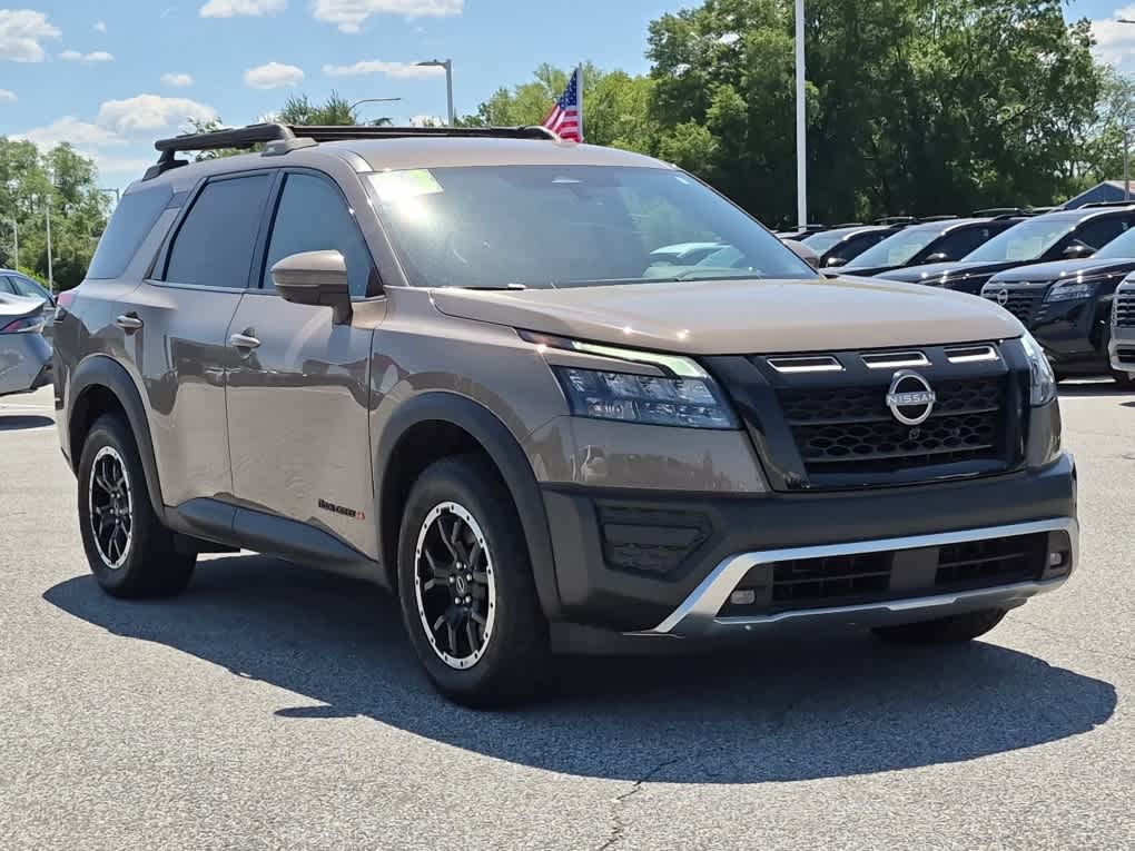 2023 Nissan Pathfinder Rock Creek - Baja Storm exterior view 2