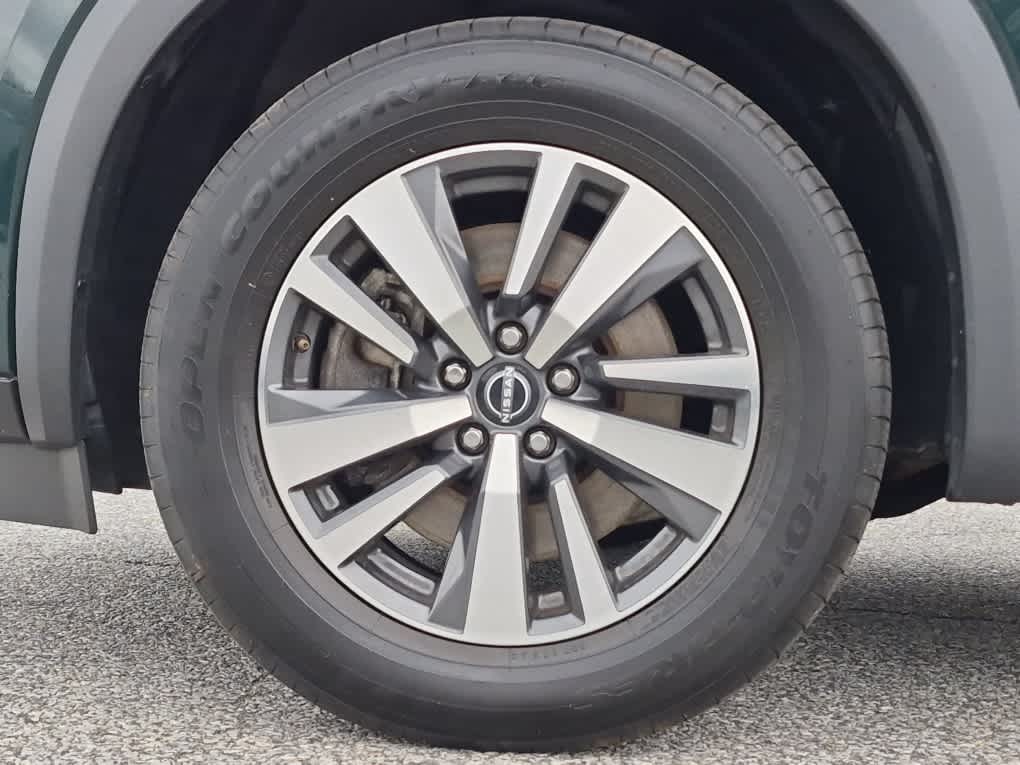 2023 Nissan Pathfinder SL - Obsidian Green Pearl/Super Black exterior view 6