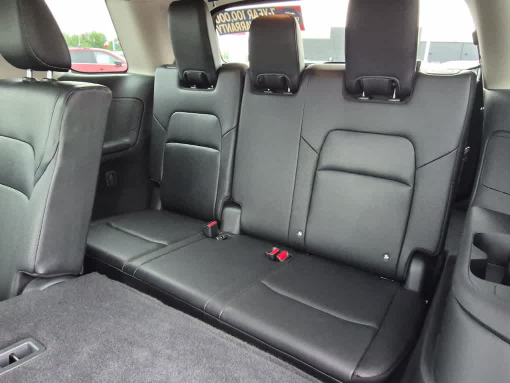 2023 Nissan Pathfinder SL - Obsidian Green Pearl/Super Black exterior view 7