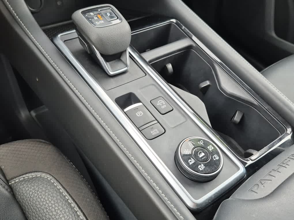 2023 Nissan Pathfinder SL - Obsidian Green Pearl/Super Black exterior view 14