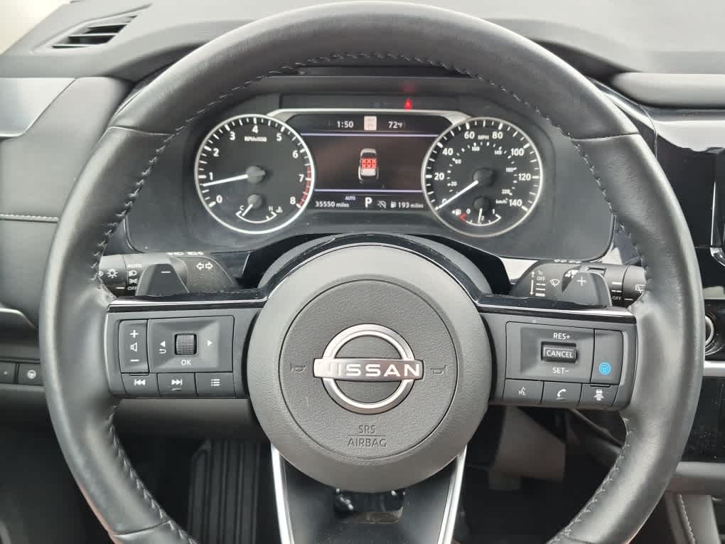 2023 Nissan Pathfinder SL - Obsidian Green Pearl/Super Black exterior view 18