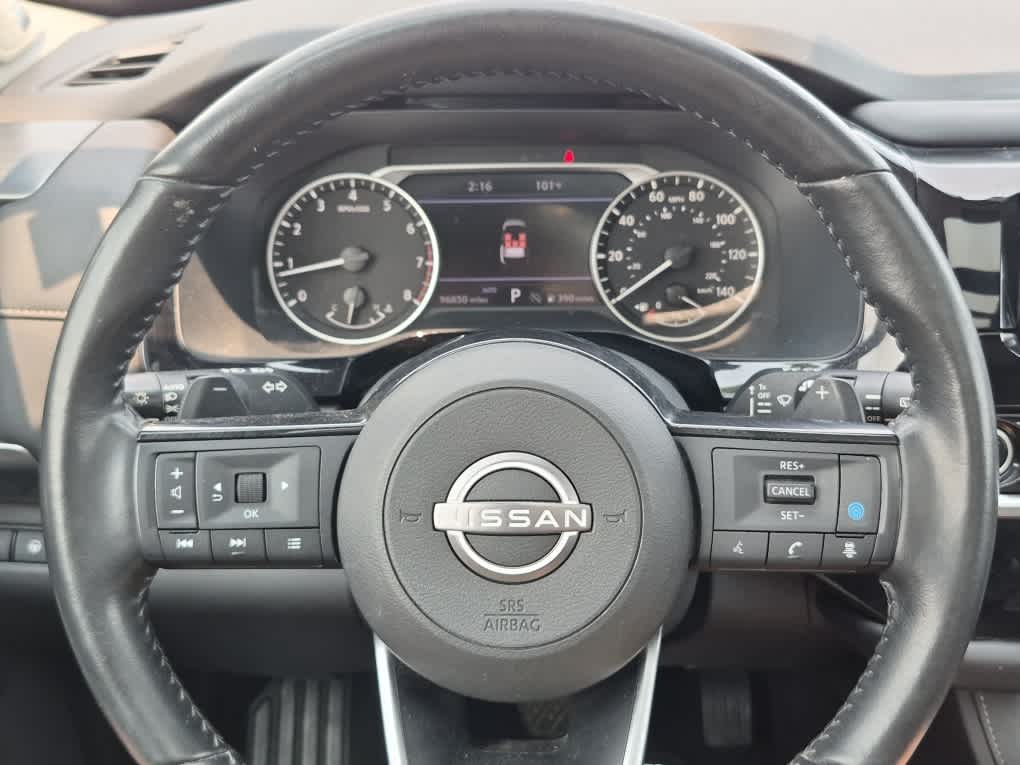 2023 Nissan Pathfinder SL - Obsidian Green Pearl/Super Black exterior view 19